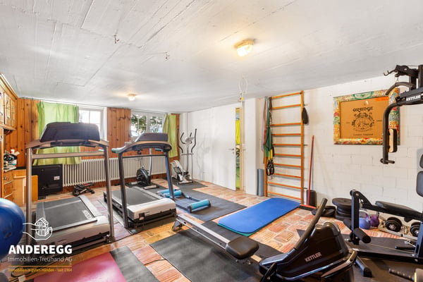 Aussergewöhnliche Gartenmaisonettewohnung mit zwei Aussenparkplätzen 13