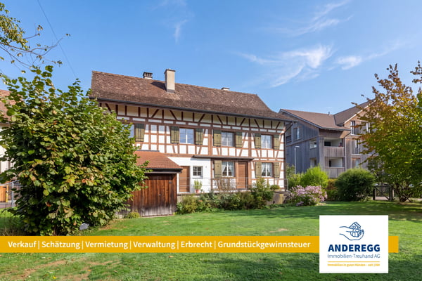 Riegelhaus mit 2'146 m² Grundstück Projektstudie für zusätzliche Woh 1