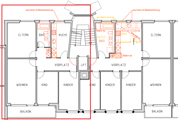 helle, renovierte Wohnung mit sonnigem Balkon 7