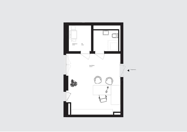 Helles Atelier im Innenhof - Spätzstrasse 32, Horgen 5