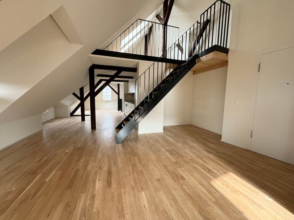 Charmante 1.5-Zimmer-Dachwohnung im Loft-Stil in St. Gallen 3