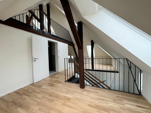Charmante 1.5-Zimmer-Dachwohnung im Loft-Stil in St. Gallen 2