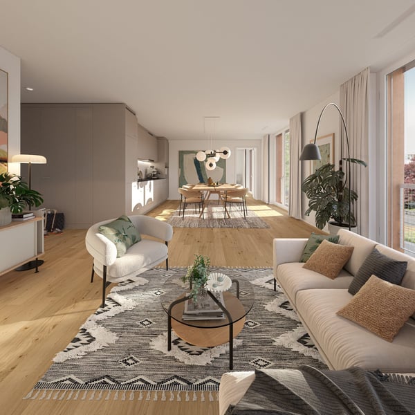 Exklusive 5.5 Zimmer-Wohnung im neuen Flawa-Areal 2