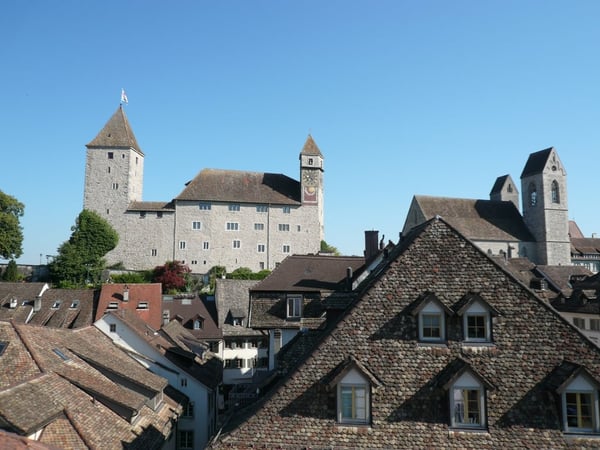 Über den Dächern von Rapperswil - 360° Panoramasicht - einmaliges Bijou