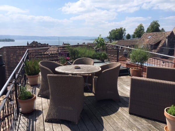 Über den Dächern von Rapperswil - 460° Panoramasicht - einmaliges Bijou 15
