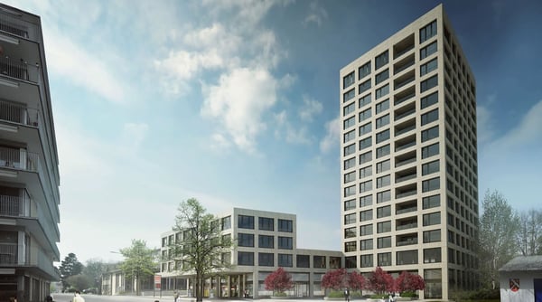 Exklusives Wohnen im Osterwalder-Tower: 1.5-Zimmer-Wohnung im 11. OG 1