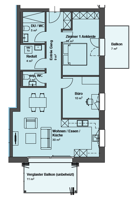 Erstbezug! Hochwertige 3.5-Zimmer-Eigentumswohnung 5