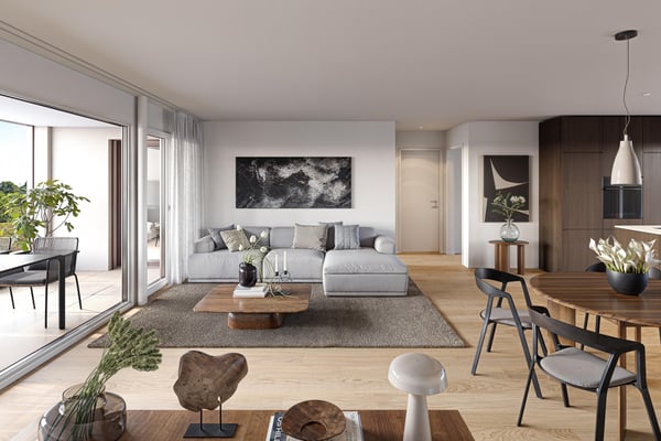 1.5 Zimmerwohnung in Aarburg 3