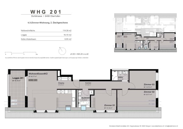 4 ½ Zimmer-Dachwohnung, 8488 Turbenthal 7