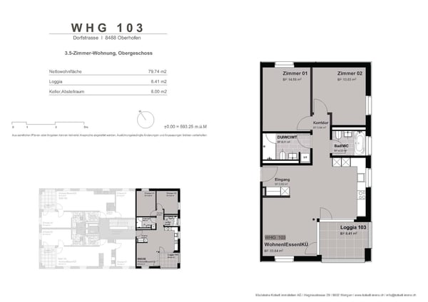 3 ½ Zimmer-Wohnung, 8488 Turbenthal 6