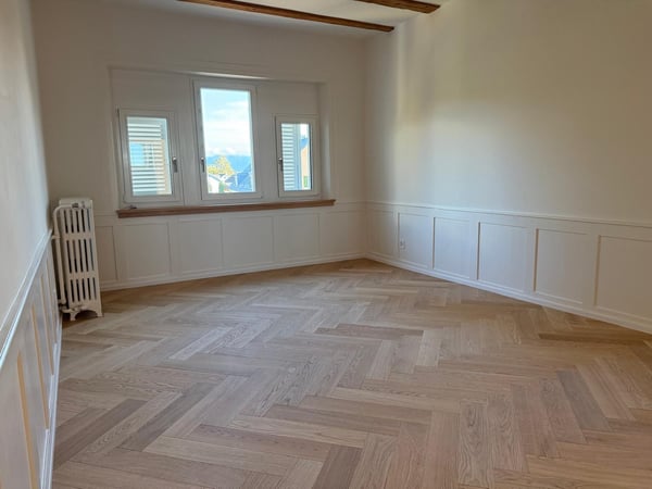 Exklusive 5.5-Dachwohnung in sanierter Villa! 7