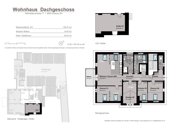 Exklusive 3.5-Dachwohnung in sanierter Villa! 2