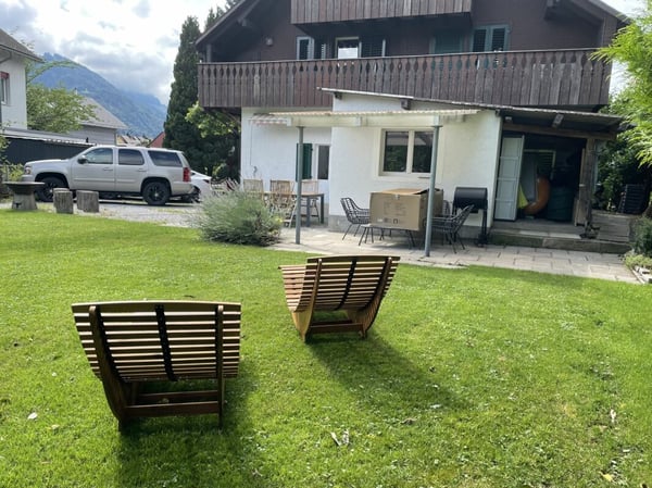 Charmanter Hausteil mit Garten 1
