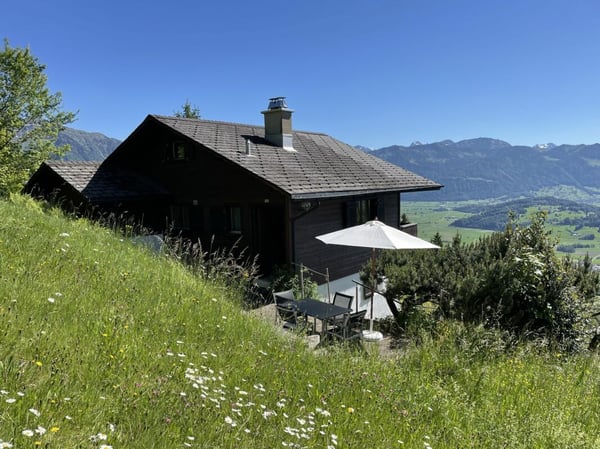 Ferienhaus mit traumhafter Zürichsee- und Alpensicht - 894 m² Grundstück 3
