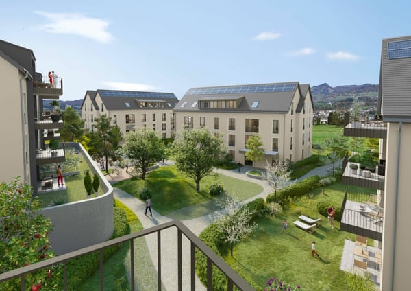 WOHNPARK DORF - VERKAUFSSTART 2. ETAPPE - 3,5-Zimmerwohnung im 2. OG 3