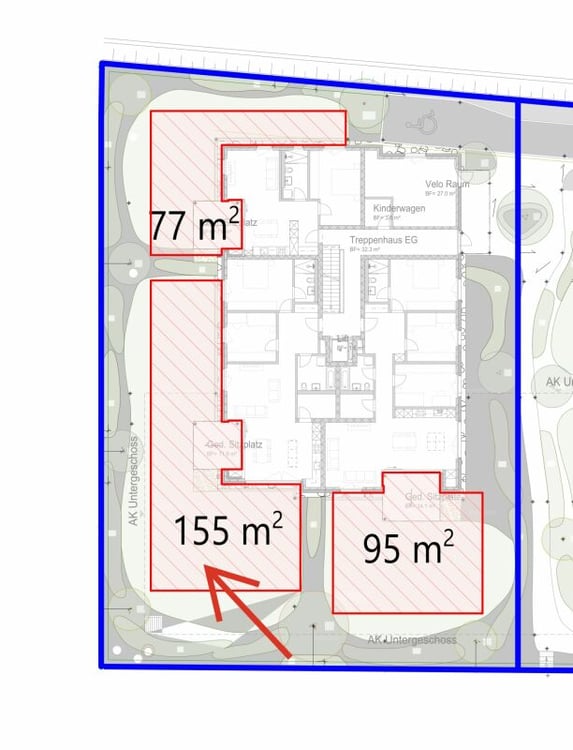 WOHNPARK DORF - VERKAUFSSTART 2. ETAPPE - 3,5-Zimmer-Gartenwohnung 8