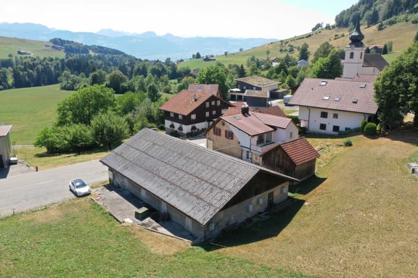 Ehemalige Sennerei mit 5,5-Zimmerwohnung, altem Stall, Garage und viel Raum für neue Ideen 2