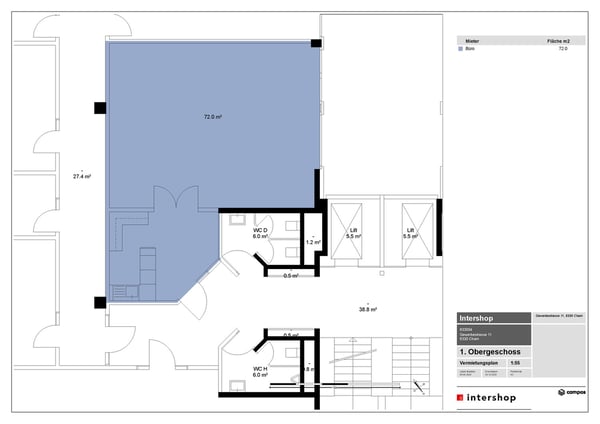 Bürofläche im Atrium Cham 10