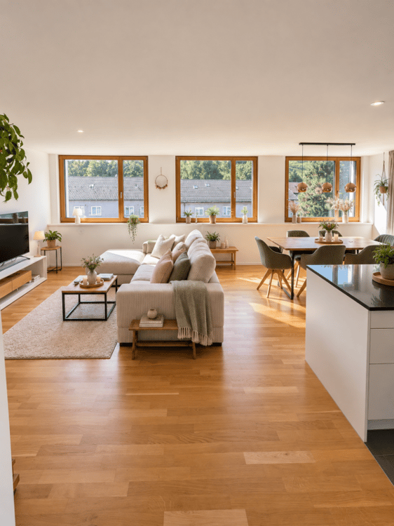 3.5 Zi-Wohnung im obersten Stockwerk 1