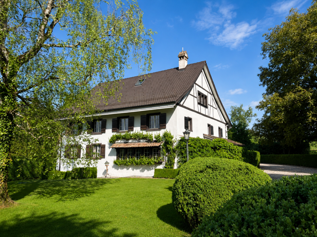 8.5-Zimmer-Landhaus mit Oekonomiegebäude: Eine Oase mit Charme, Seele und Geschichte!