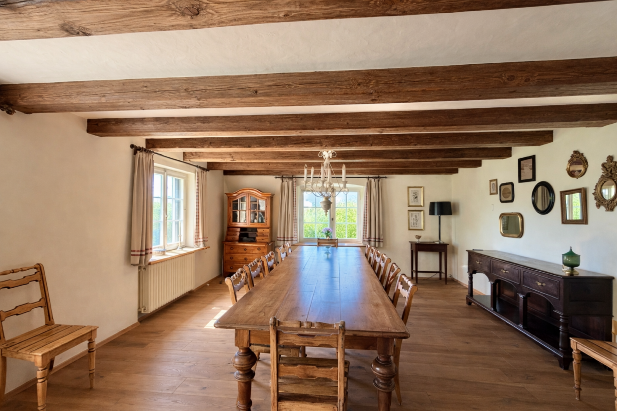 8.5-Zimmer-Landhaus mit Oekonomiegebäude: Eine Oase mit Charme, Seele und Geschichte!
