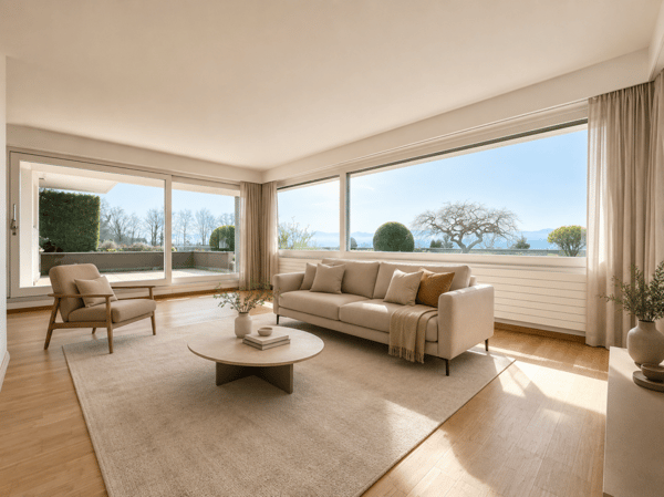 4.5-Zimmer-Terrassenwohnung mit herrlichen Aussenflächen und traumhafter Weitsicht! 5