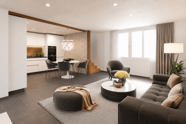 4.5-Zimmer-Wohnung mit Hauscharakter: einzigartiger Charme in unmittelbarer See- und Zentrumsnähe! 5