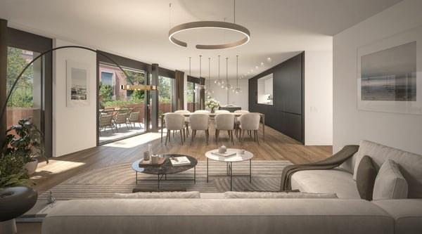 Exklusive 5.5-Zimmer-Gartenwohnung mit über 260 m2 Aussenfläche! 3