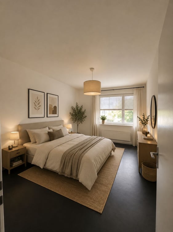 Helle Wohnung mit Balkon und schöner Aussicht 4