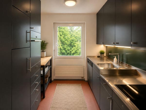 Helle Wohnung mit Balkon und schöner Aussicht 3