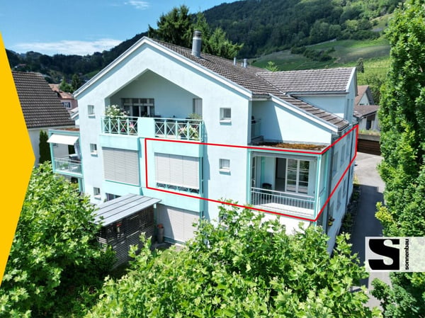 4.5 Zimmer-Wohnung im Herzen von Berneck