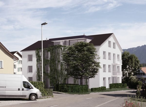 Neubau: 1.5-Zimmer-Attikawohnung mit traumhafter Dachterrasse in Kaltbrunn 1