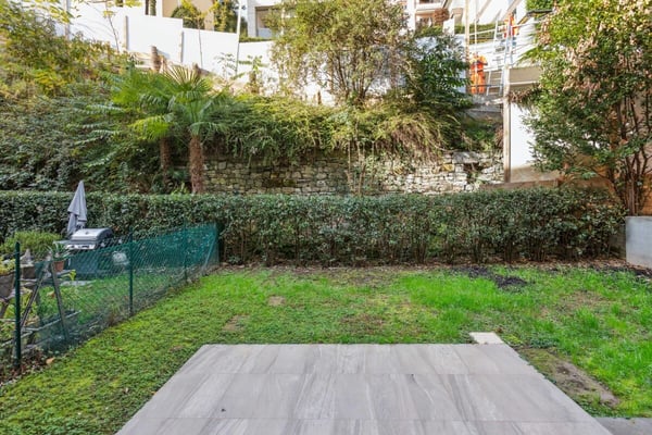Appartamento di 1.5 locali con giardino a Lugano / 1.5-Zimmerwohnung mit Garten in Lugano 9