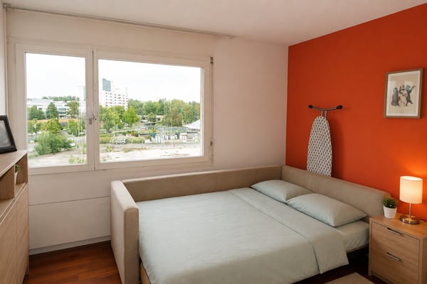 Sonnige Attikawohnung mit grosser Terrasse und Weitsicht im beliebten Zürich-Schwamendingen 12