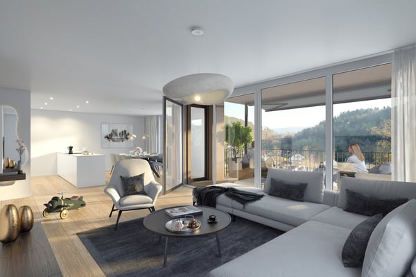 Neue, äusserst komfortable 4.5-Zimmer-Wohnung an der Sommerhalde in Schaffhausen 3