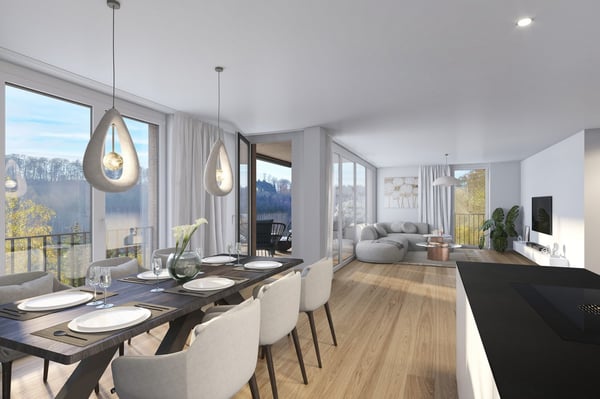 Neue, grosszügige 5.5-Zimmer-Wohnung mit wunderbarer Aussicht in Schaffhausen 3