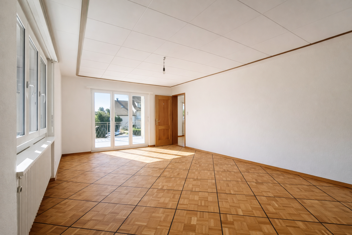 Grosszügige Wohnung mit zwei Balkonen