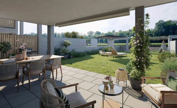 moderne 1.5 Zi.-Parterre-Wohnung in der Blumenau 5