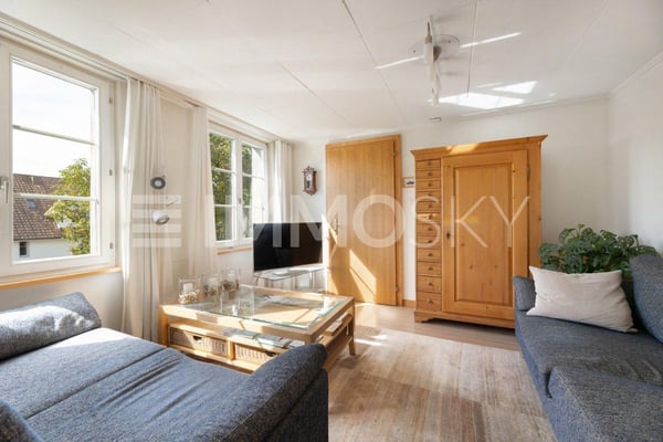 Seltener Fund: Wohnhaus mit grosszügiger Werkstatt und Büros 3