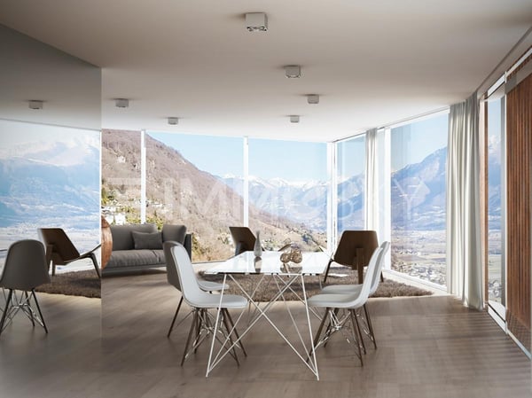 Terreno edificabile R2 con splendida vista e progetto approvato 3