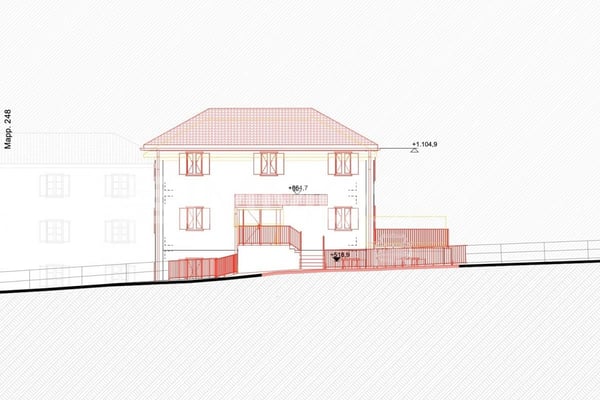 Terreno con Progetto Autorizzato per Bifamiliare – Breno 4