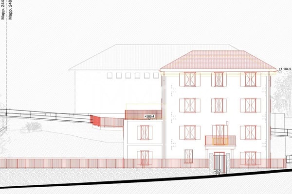 Terreno con Progetto Autorizzato per Bifamiliare – Breno 5