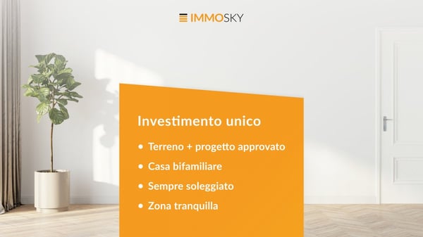 Terreno con Progetto Approvato - Bifamiliare a Breno 1