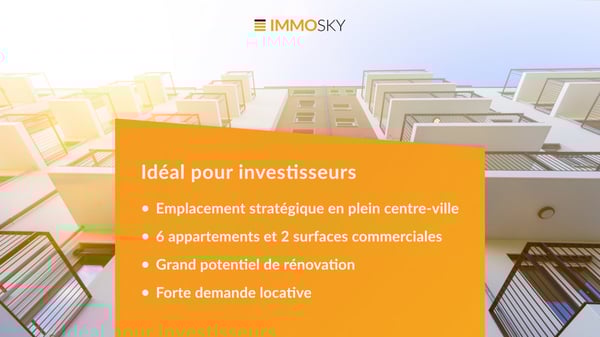 Immeuble de Rendement au coeur de Bienne 1