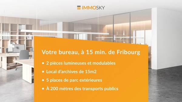 Superbe bureau à 15 min du centre-ville ! 1