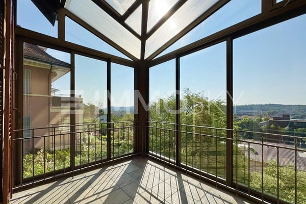 Magnifique maison individuelle avec vue sur la ville et les Alpes 1