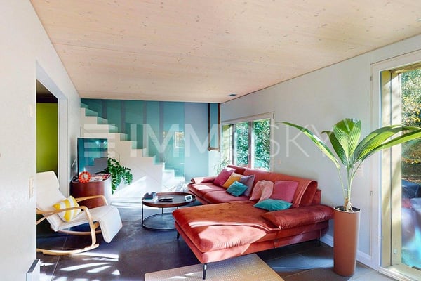 Maison d'architecte Minergie avec appartement indépendant 10