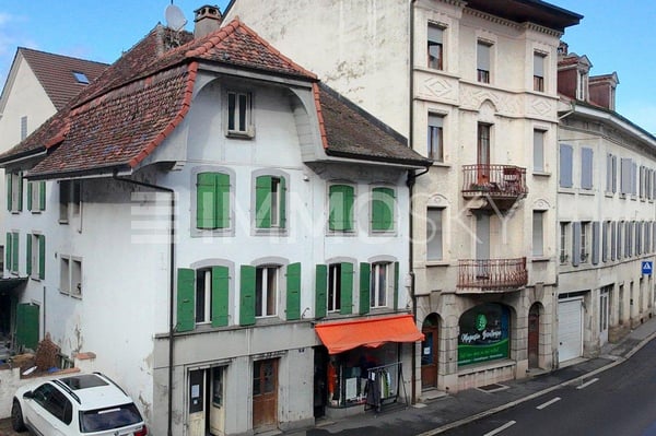 Immeuble à rénover au centre-ville de Payerne 1