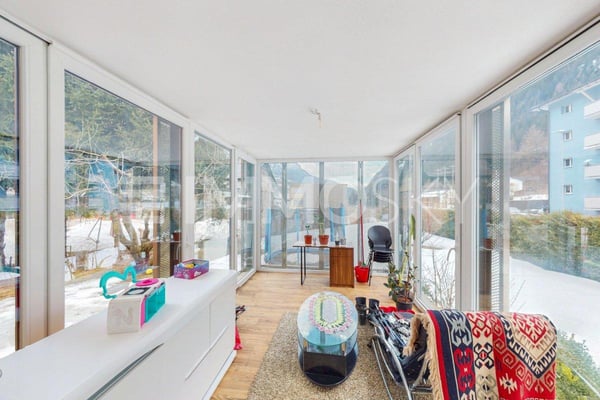 Bifamiliare, appartamento duplex con terrazzo e altro con veranda 10