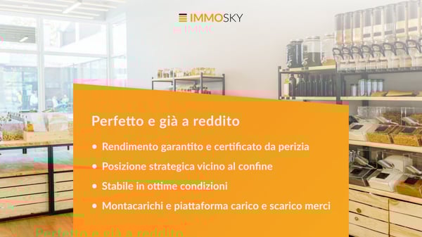 Rendimento garantito, attendo l'investitore giusto 2